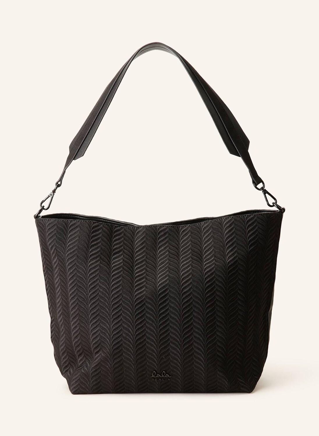 

Шоппер-Хобо макис Lala Berlin, черный