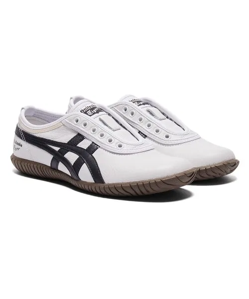 Унисекс слипоны из натуральной кожи Onitsuka Tiger TSUNAHIKI SLIP-ON жёлтые — фото 4