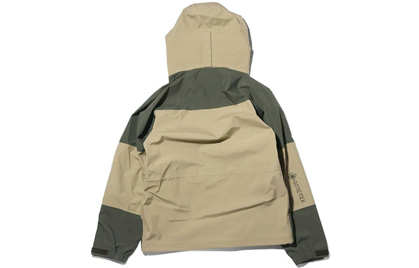 Куртка men's acg gore-tex hooded outdoor interchange jacket army green khaki Nike, зеленый — фото 2