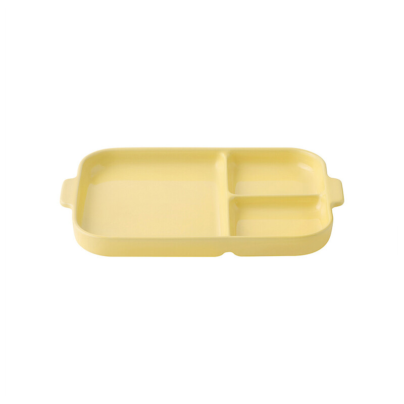 

Тарелка Muji с секциями, светло-желтый