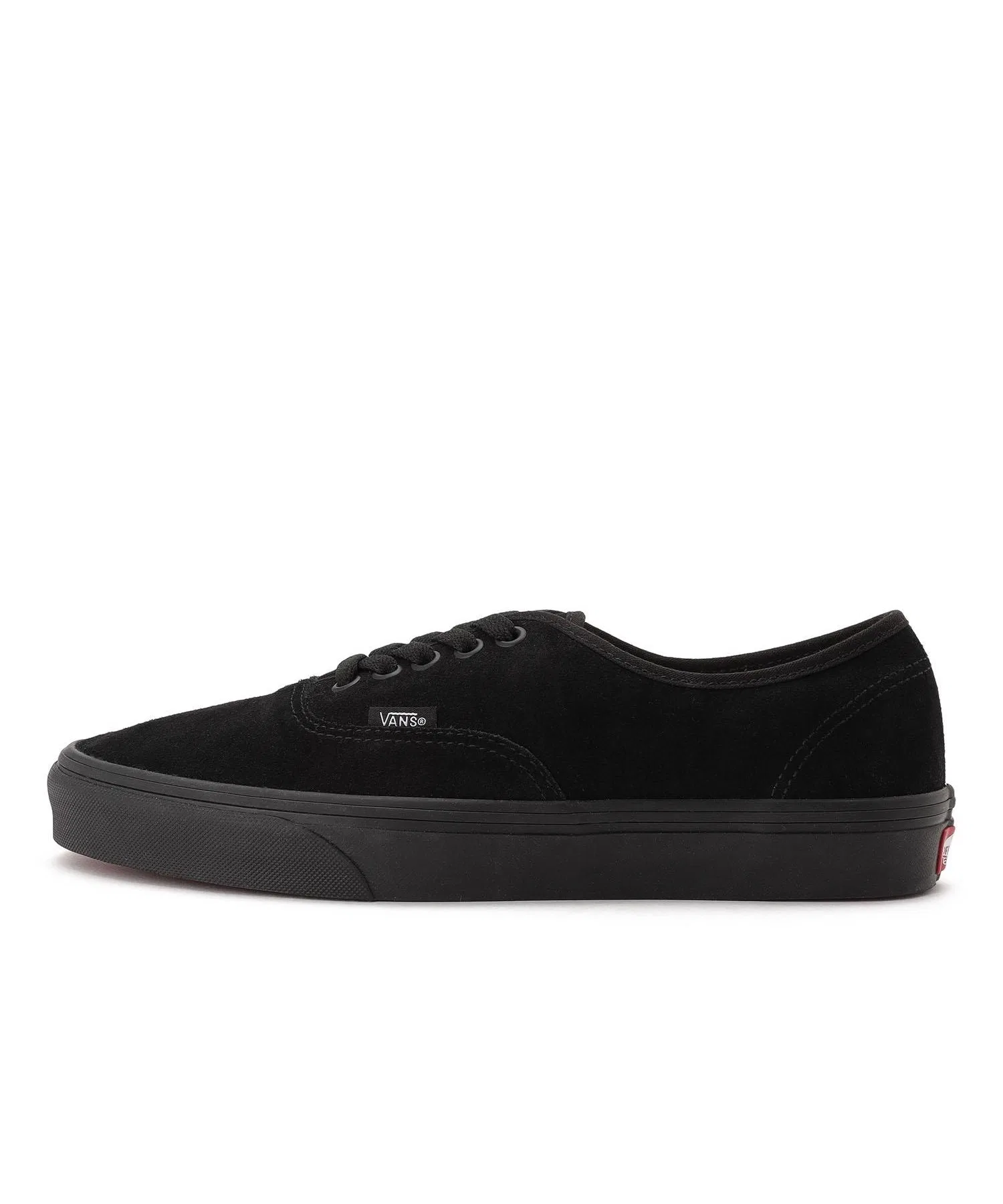 Унисекс кроссовки VANS AUTHENTIC из замши чёрные