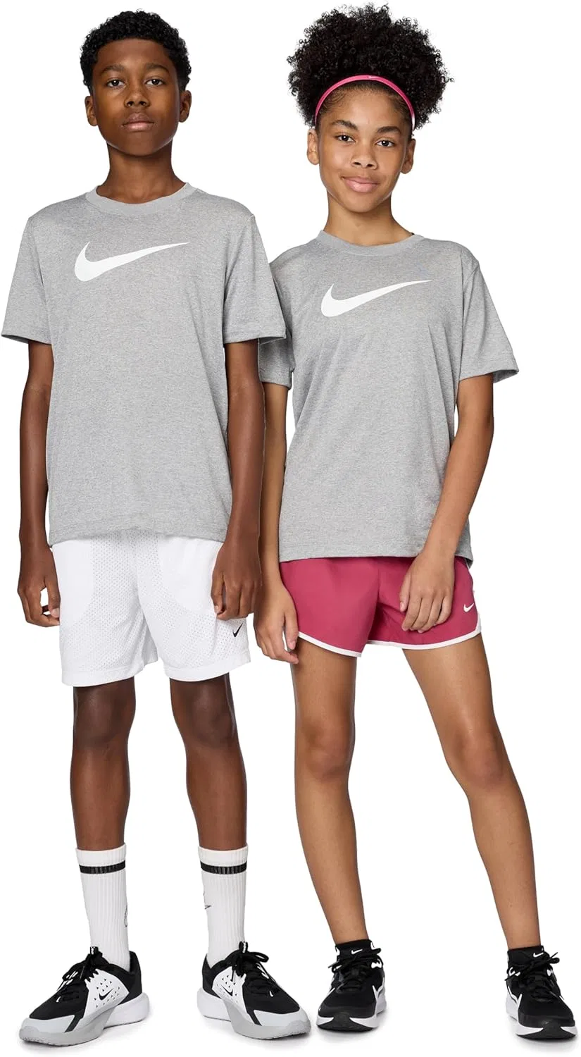 Футболка Nike Legend Dri-FIT, цвет Tumbled Grey/Flat Silver/Heather