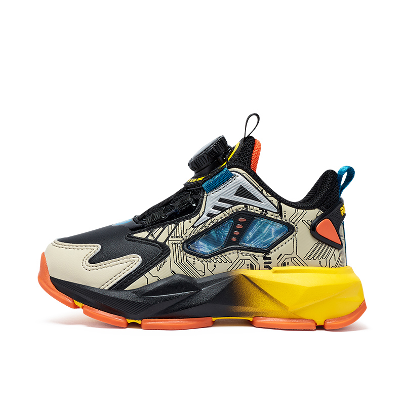 

Детские повседневные туфли Kids BIG WASP, черный бежевый