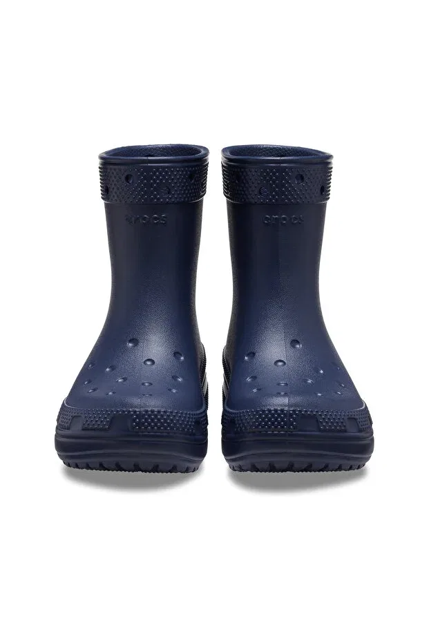 Детские ботинки для девочек с узором Classic Boot 208544 Crocs, Navy Blue — фото 4