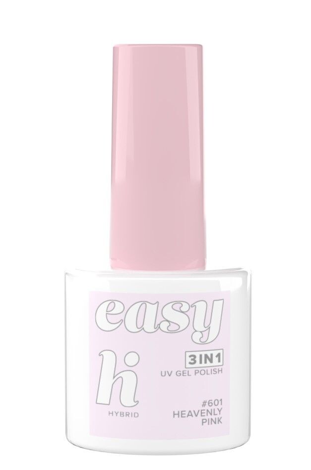 

Hi Hybrid Easy 3w1 гибридный лак для ногтей, 601 Heavenly Pink