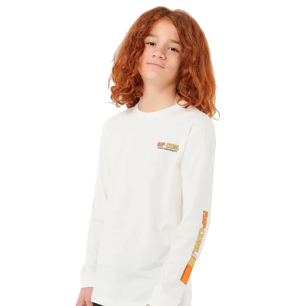 Футболка с длинным рукавом Surf Revival Rip Curl, белый — фото 4