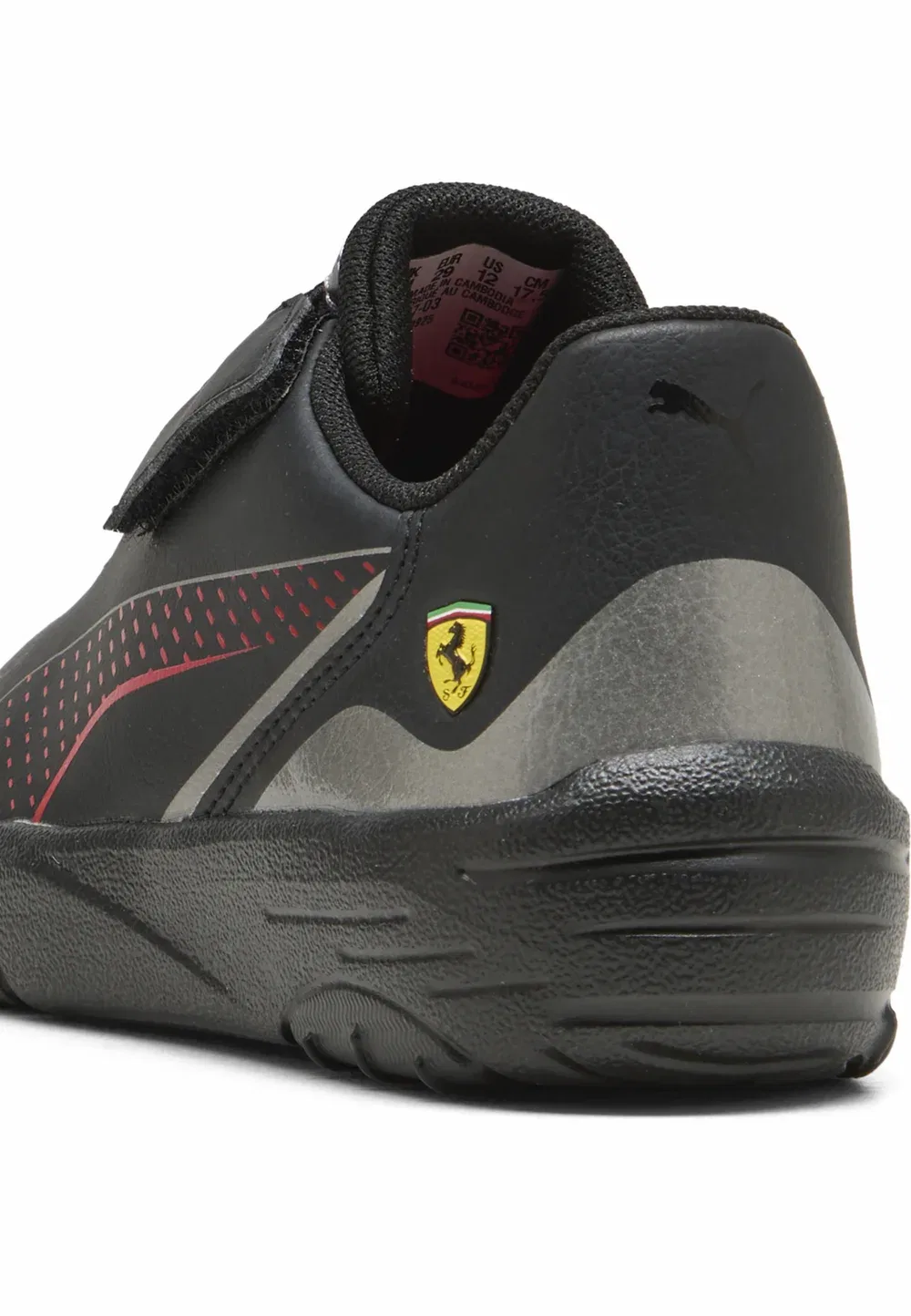 Кроссовки Scuderia Ferrari Drift Cat 11 унисекс - кроссовки Puma, Black-Rosso Corsa — фото 4