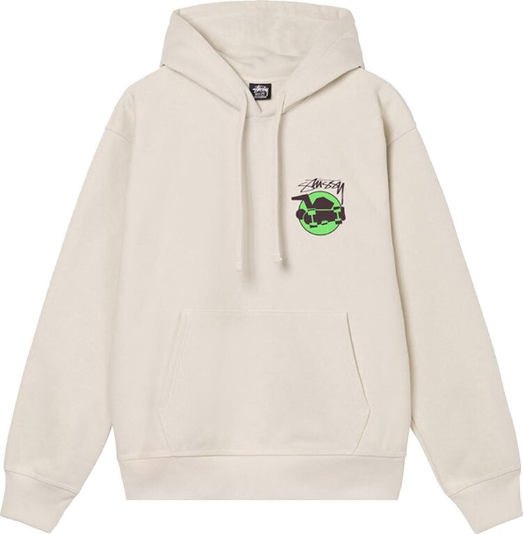 

Худи Stussy Skateman Hoodie 'Putty', кремовый