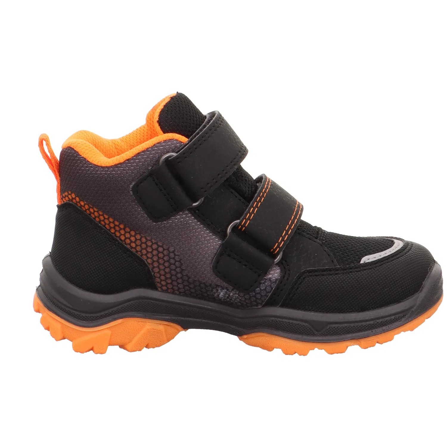 Детские кроссовки для мальчиков с мембраной Jupiter Leicht Gefütterte Gore-Tex Superfit, Schwarz Orange 0000 — фото 4