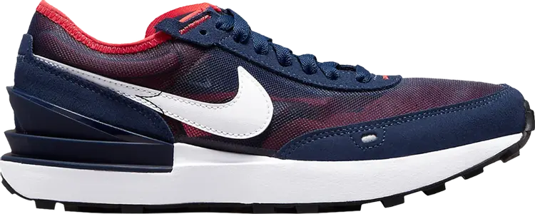 

Кроссовки Nike Waffle One GS 'Midnight Navy', синий