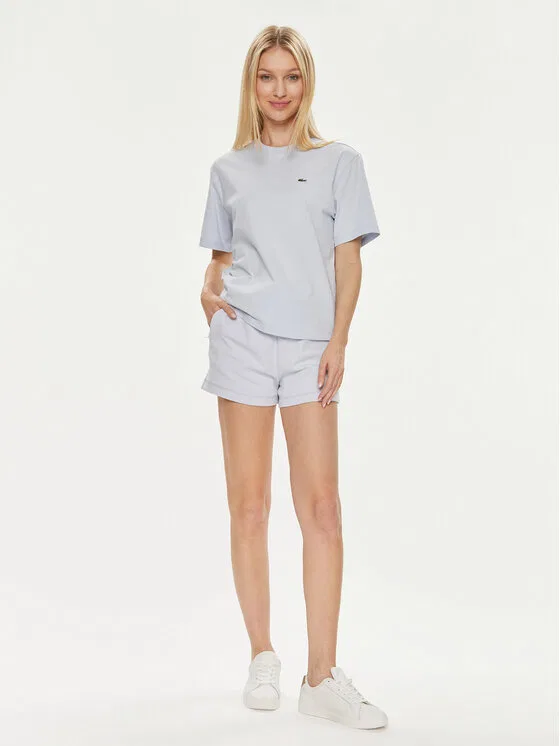 Футболка loose fit Lacoste, светло-голубой — фото 2