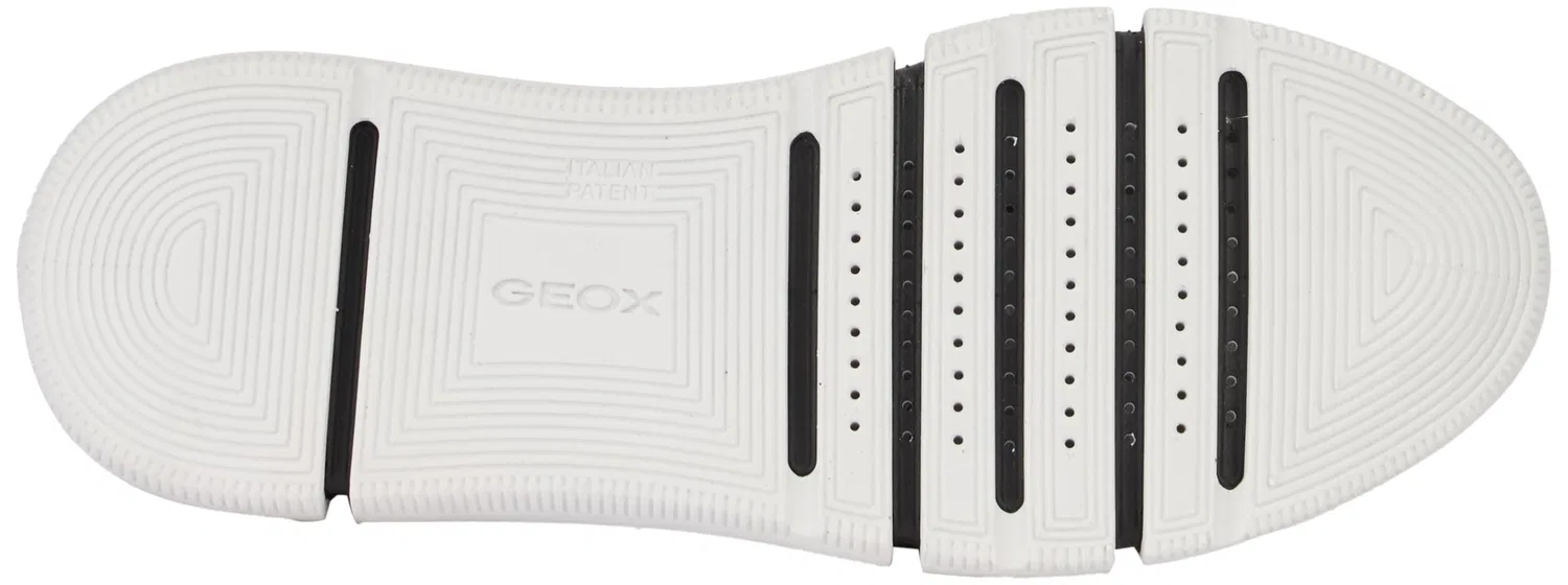 Детские кроссовки для мальчиков кожаные U Adacter A Geox, Black — фото 2