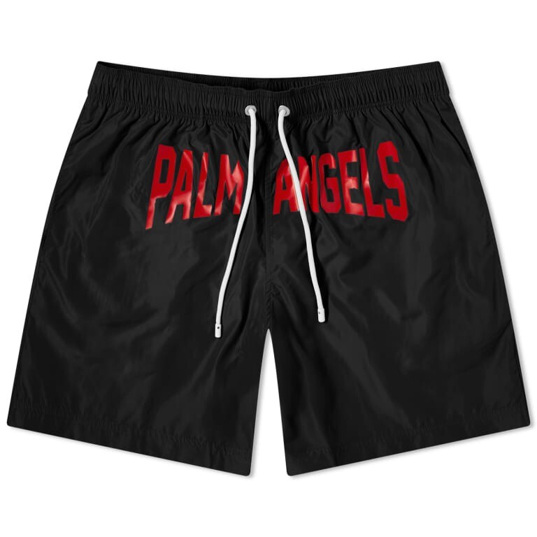 

Плавки Palm Angels Pa City Swim, черный/красный