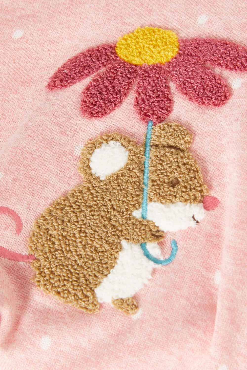 Свитшот хлопковый Little Mouse Purebaby — фото 3