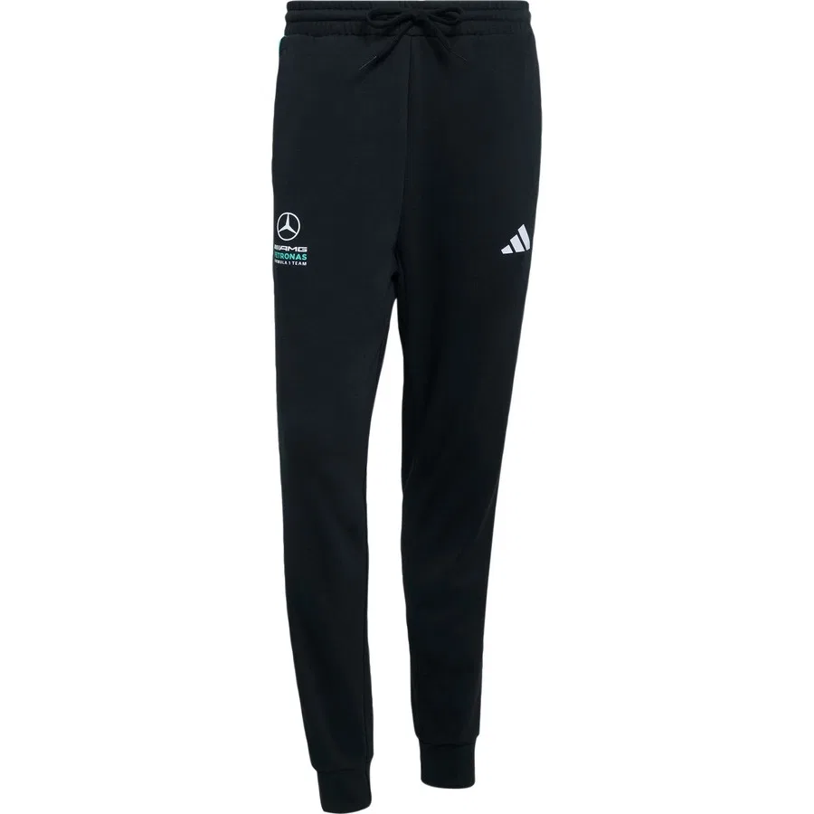 Спортивные штаны с завязкой Mercedes-AMG Petronas Formula 1 Team DNA adidas, Черно-зеленый — фото 3