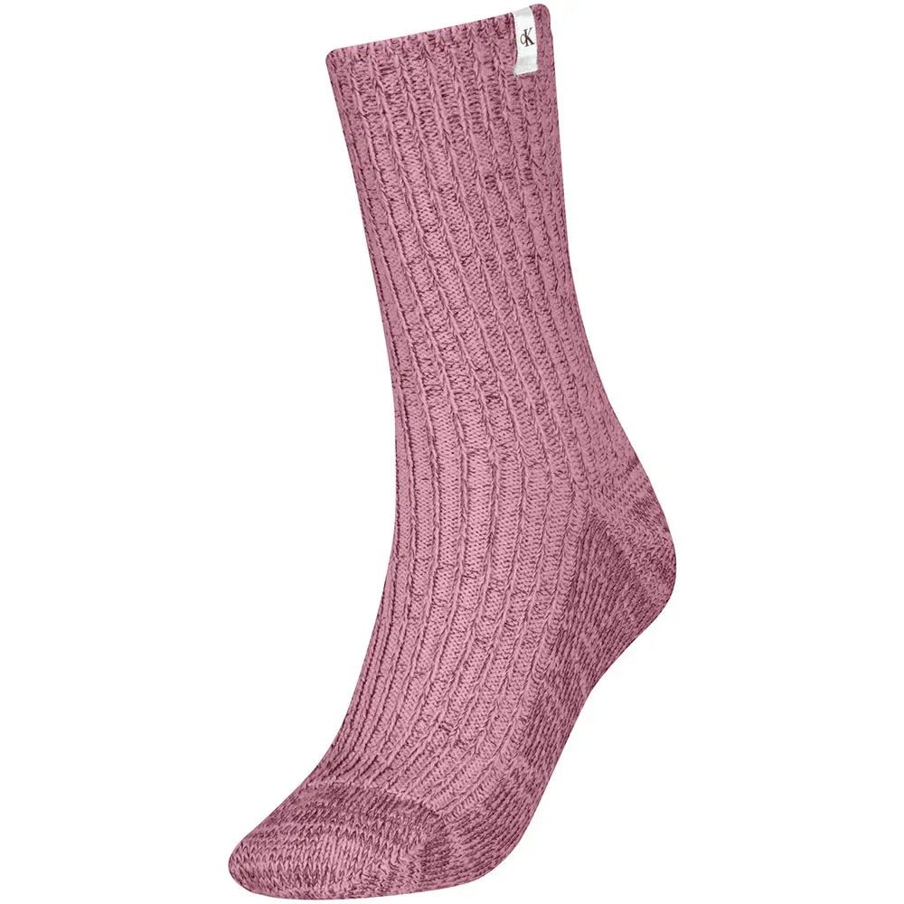 Женские носки с укрепленной пяткой и мыском Calvin klein, Pink