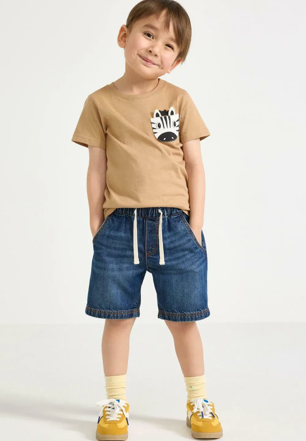 Джинсовые шорты Lindex, Dark Denim