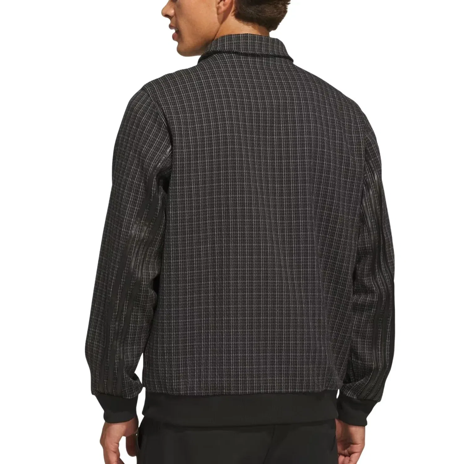 Мужская куртка Houndstooth Jacket Asia Sizing 'Carbon' adidas, Carbon — фото 3