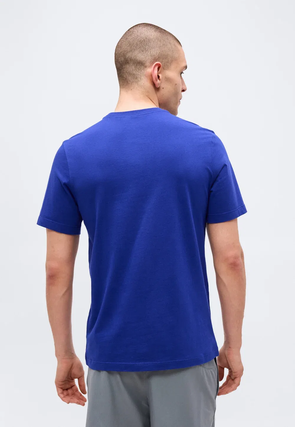 Футболка FCB - клубная одежда Nike Performance, Deep Royal Blue — фото 3