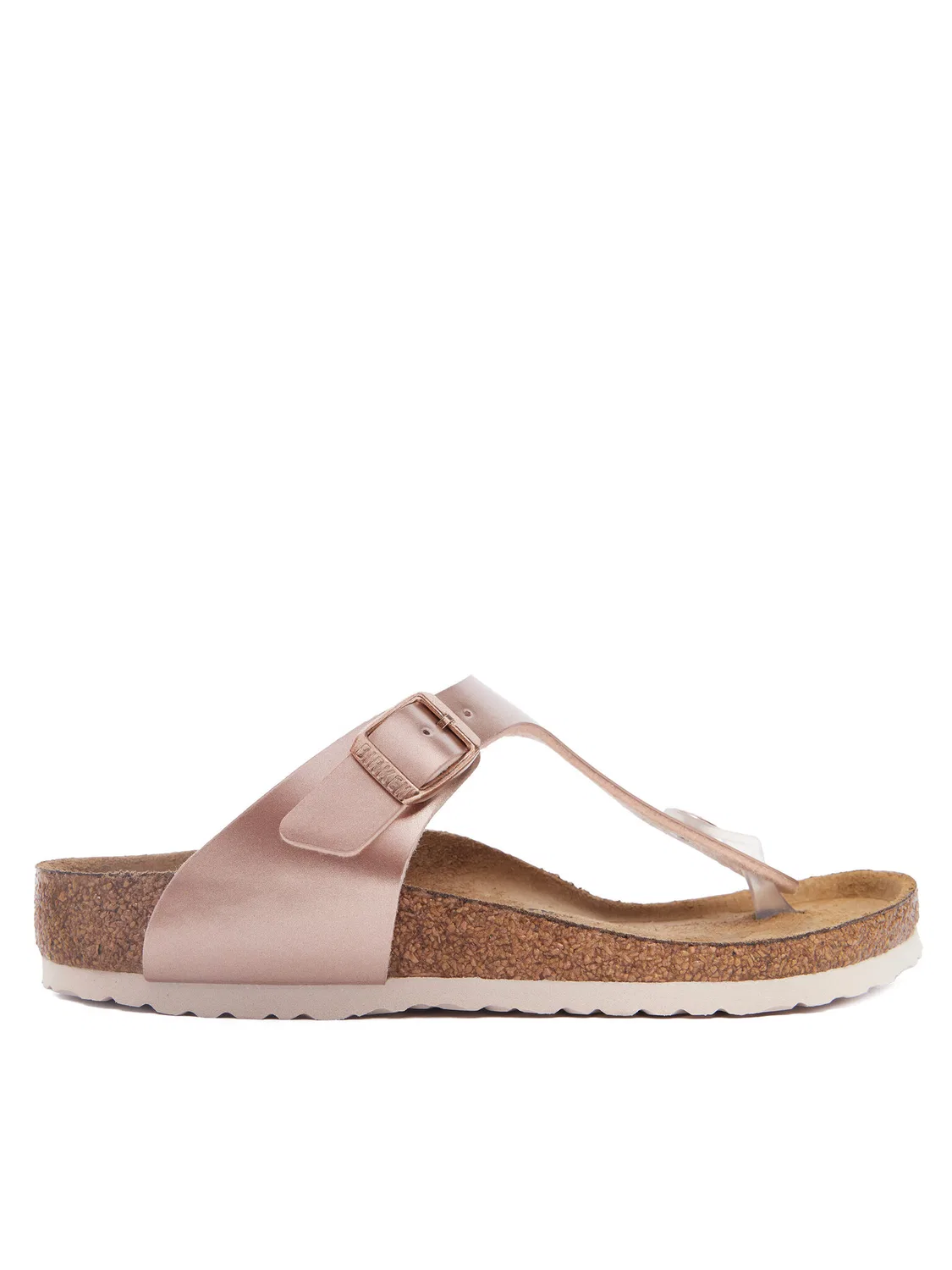 Вьетнамки для девочки Gizeh Birkenstock, розовое золото