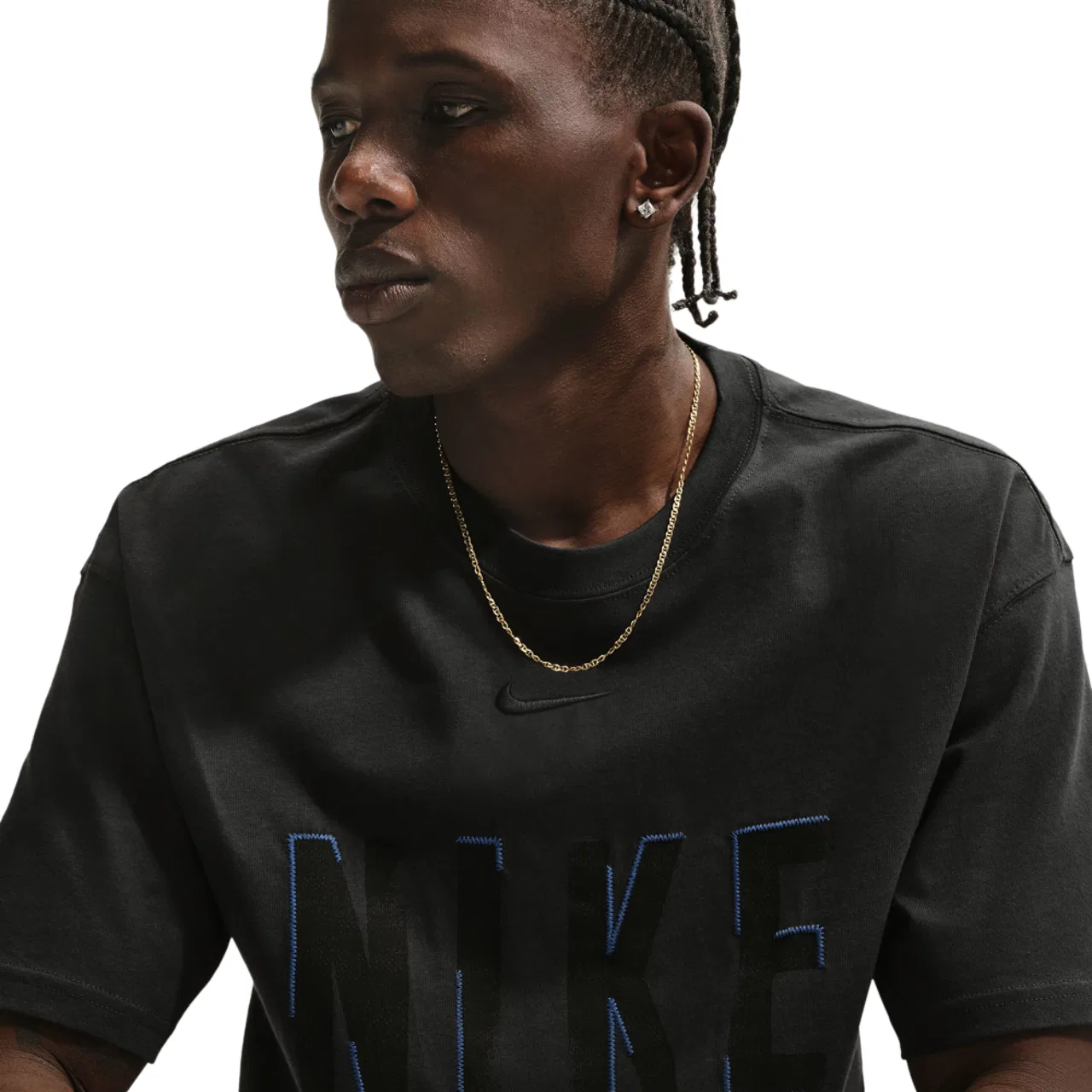 Мужская футболка Max 90 Nike, серый/черный
