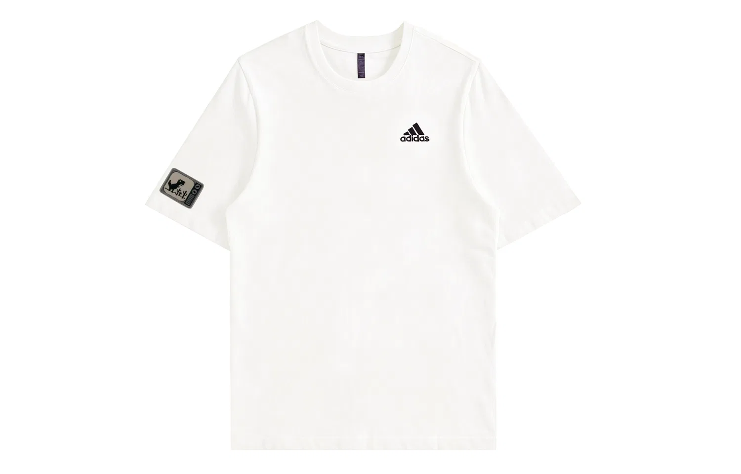 Футболка оверсайз с логотипом Adidas MUST HAVES, Белый — фото 3