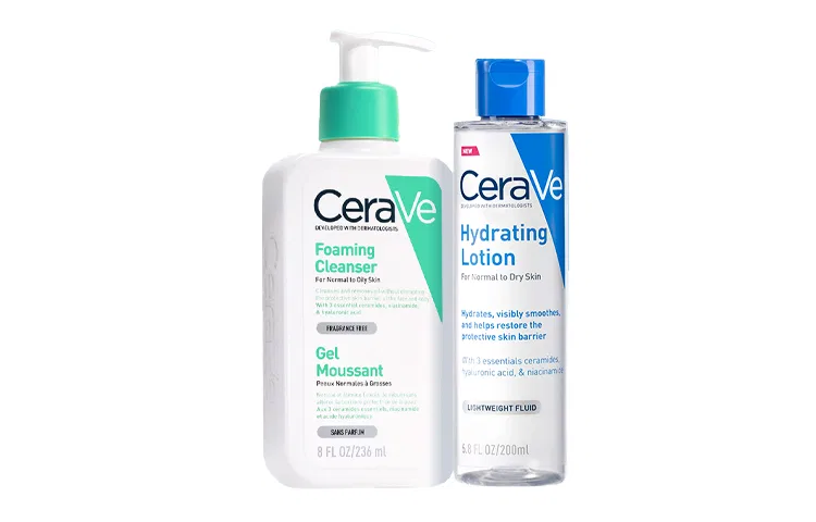 Набор для ухода за кожей Amino Acids Cleanser 236мл + Barrier Repair Water 200мл CeraVe — фото 2