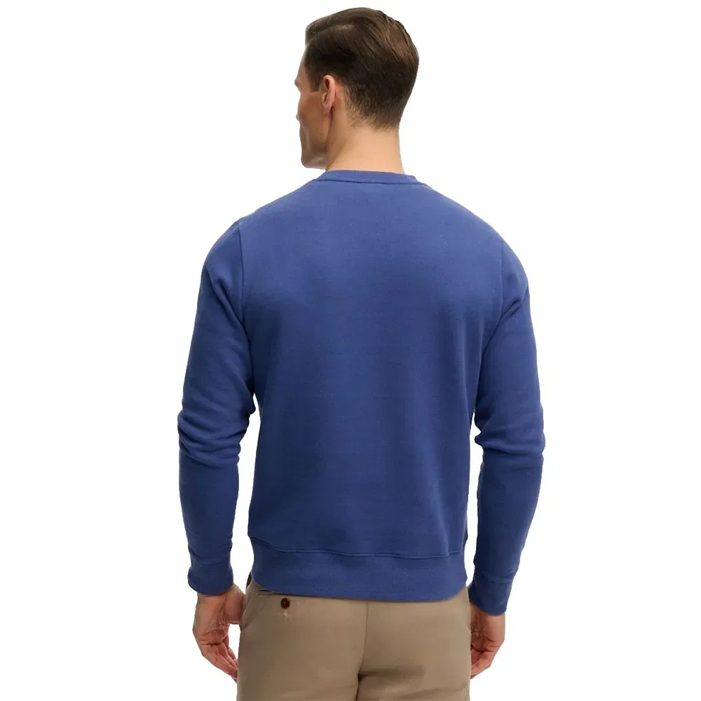 Свитшот Relaxed Fit Superdry, синий — фото 2