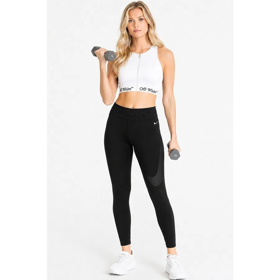 Женские спортивные леггинсы с высокой посадкой Nike Pro Sculpt High, Черный — фото 4