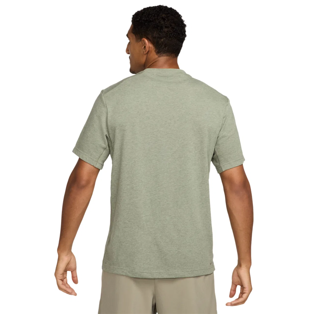 Мужская футболка Dri-FIT Primary Statement Nike, цвет Heather/Light Army/Light Army — фото 2