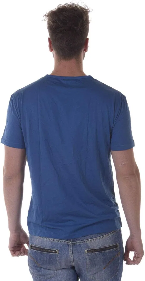 Мужская футболка с круглым вырезом Emporio Armani, Blue — фото 2