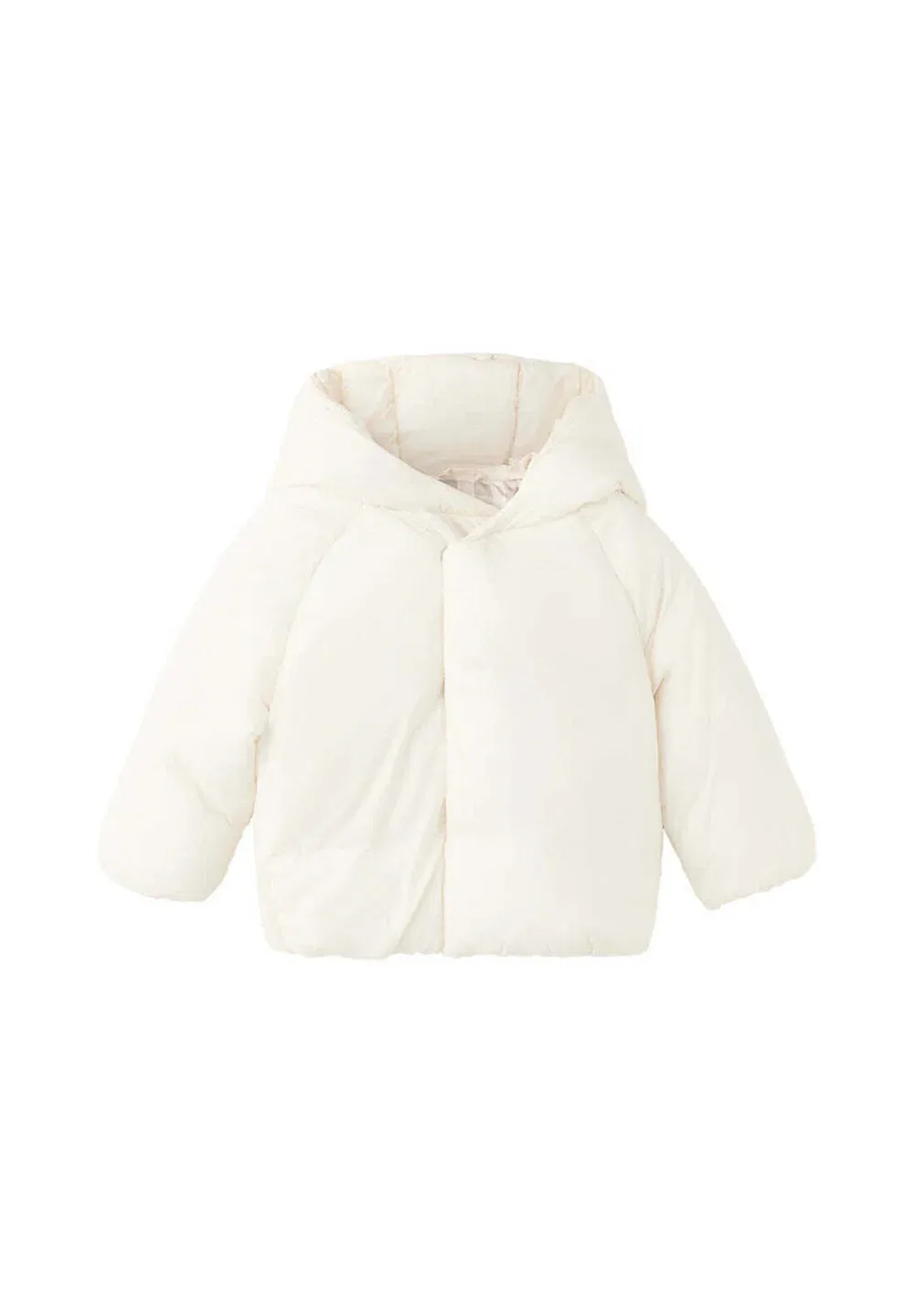 Детская зимняя куртка Mango Kids, Off White