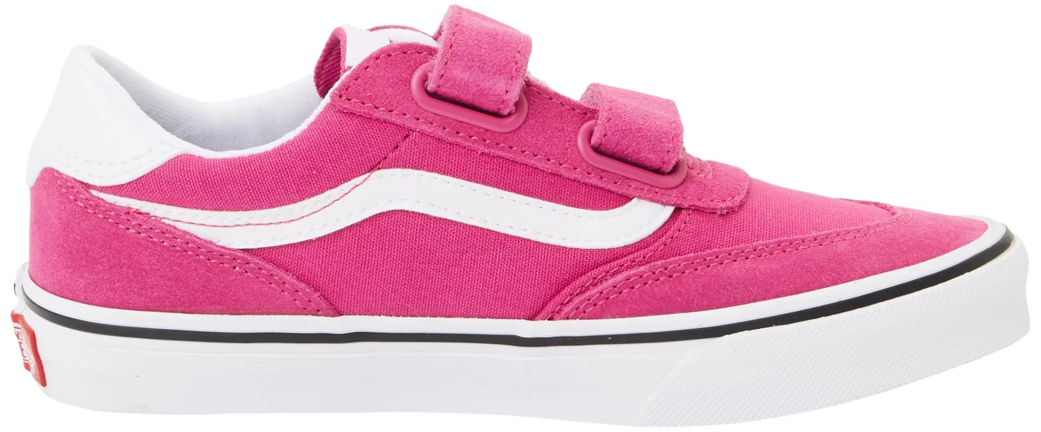Детские кроссовки для девочек с принтом Vn000d7xylz1 Vans, Pink Color — фото 4
