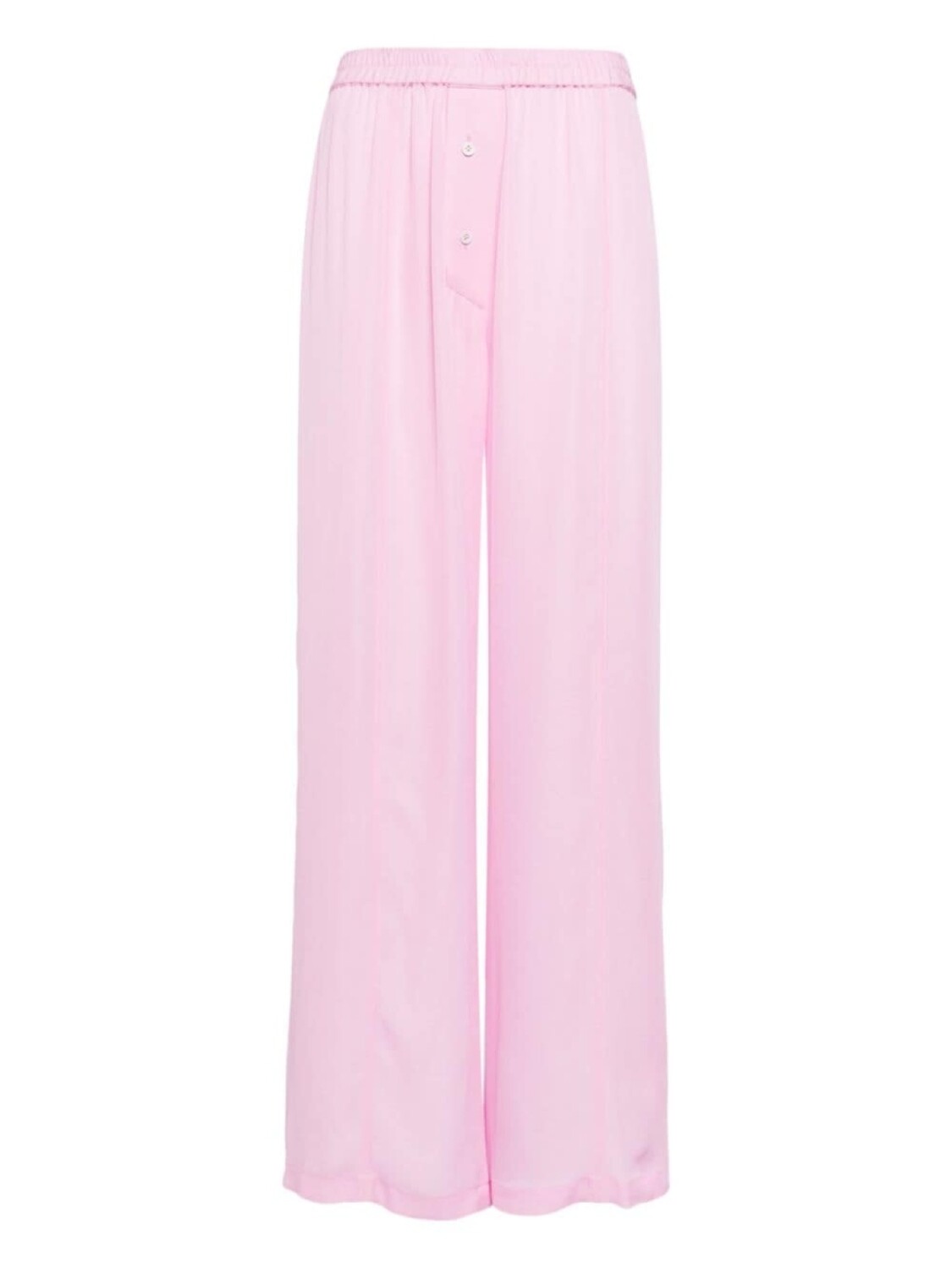 

Kiki de Montparnasse шелковые брюки палаццо Georgette, розовый