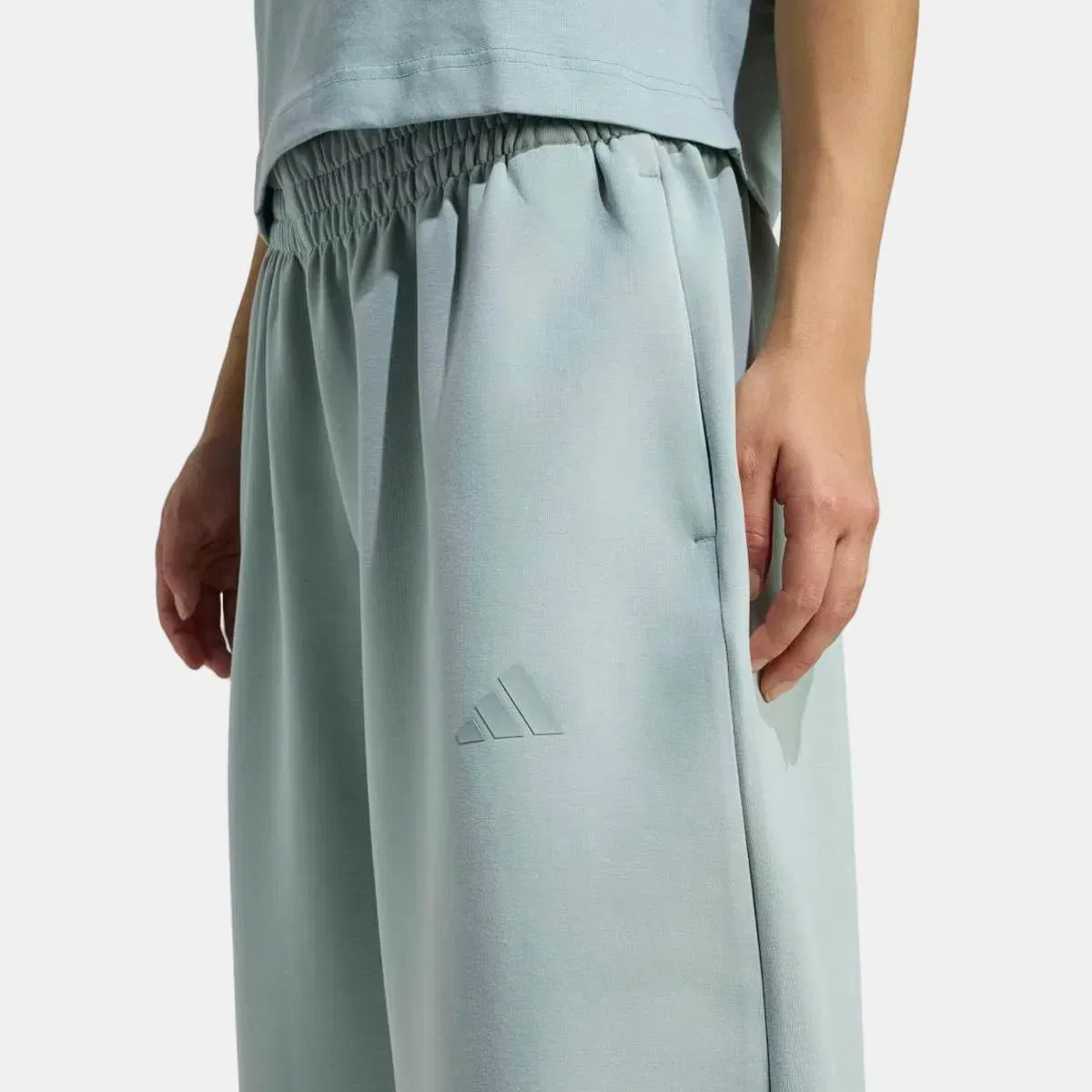 Женские спортивные брюки свободного кроя W ALL SZN SL PT adidas, Verde — фото 4