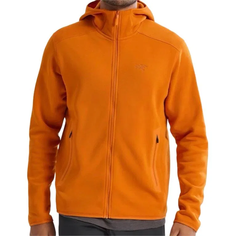 Мужское легкая флисовая худи Arcteryx Kyanite Lightweight Hoody, Blaze