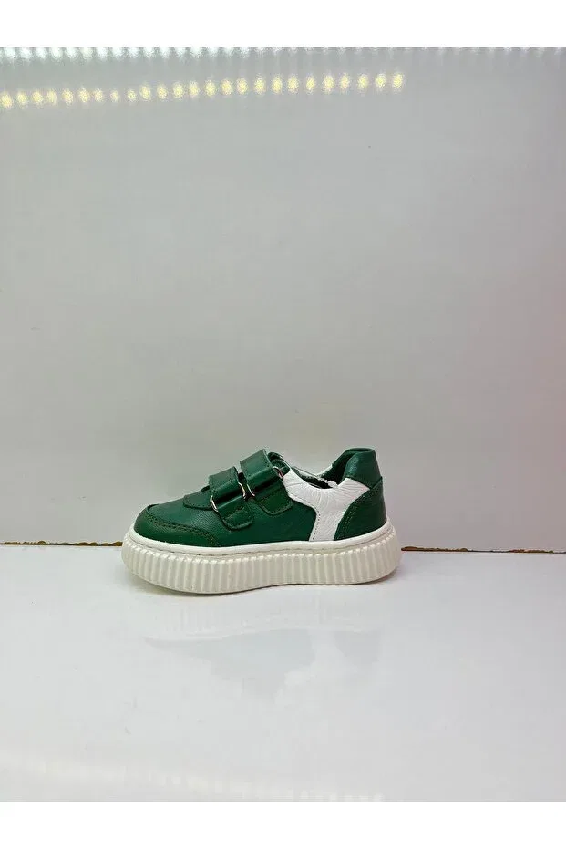 Детские туфли для девочек на плоском ходу Happy Walk, Khaki — фото 3