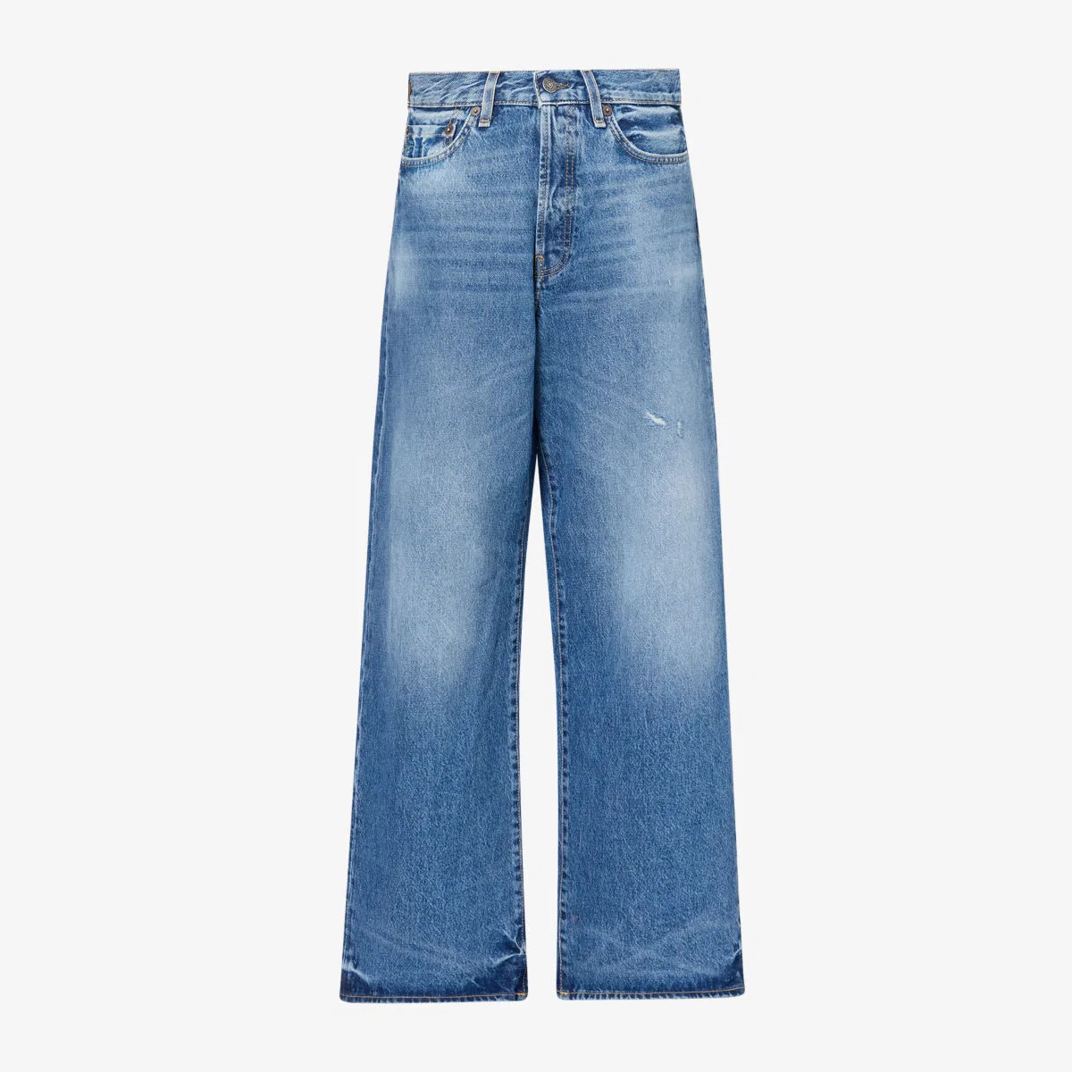 Джинсы с широкими штанинами 1981 года Acne Studios, средне-синий