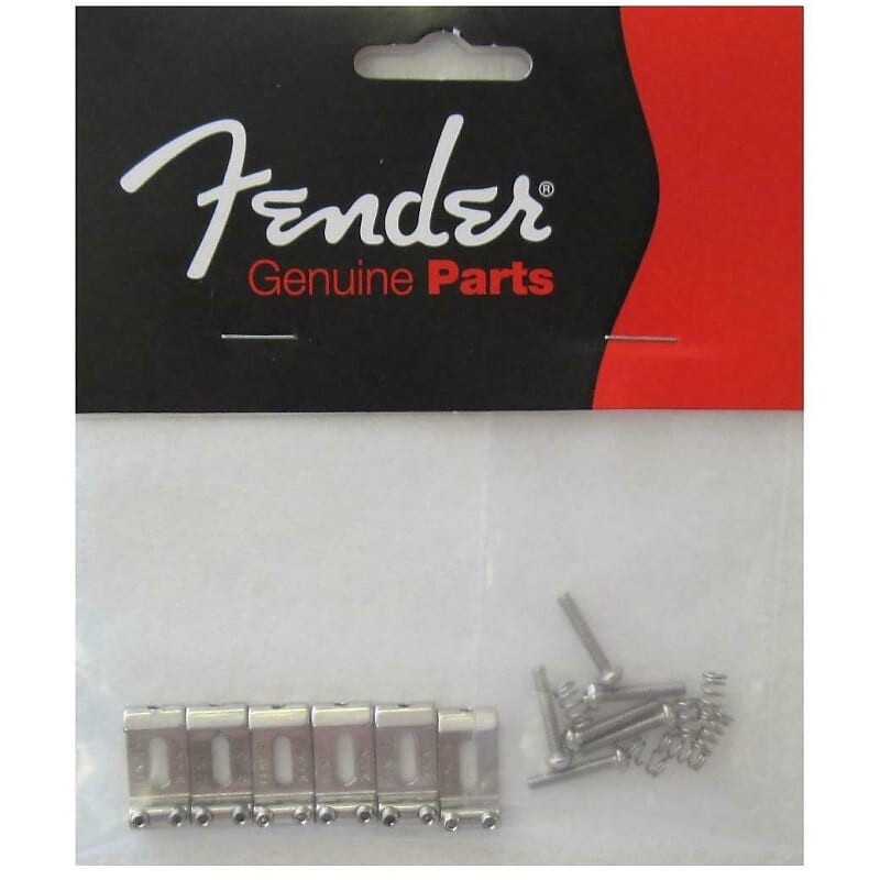 

Седла Fender American Vintage Stratocaster Bridge, набор из 6 шт., никель 0992051000
