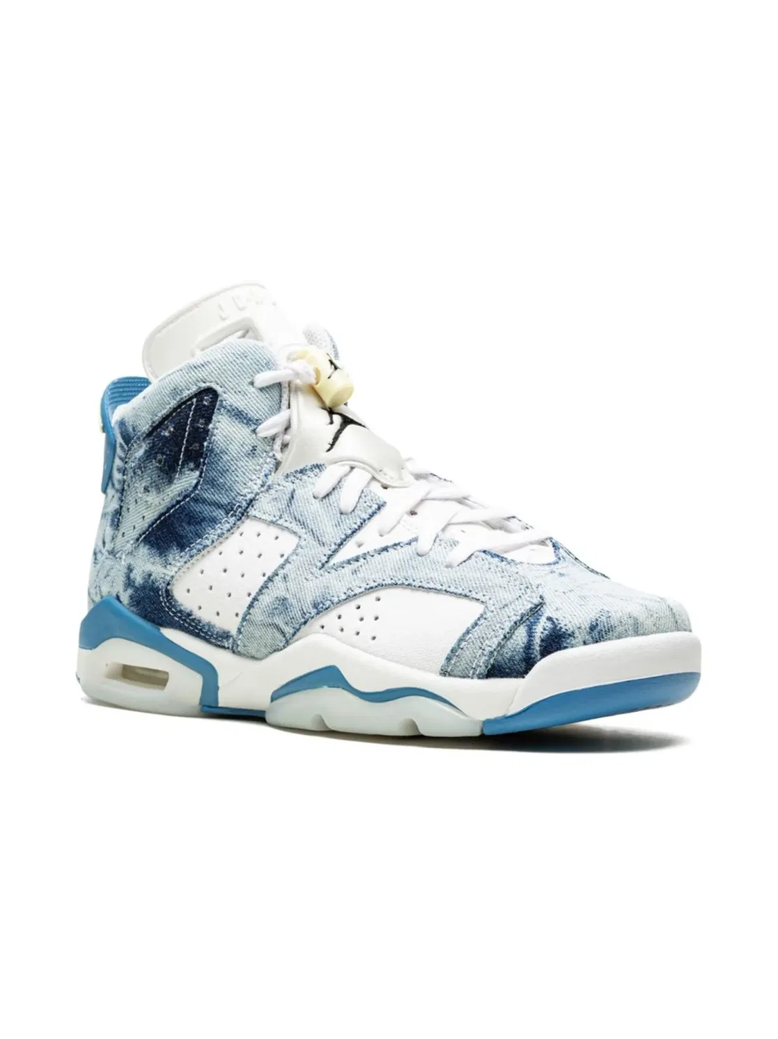 Кроссовки Air Jordan 6 Retro Washed Denim, белый