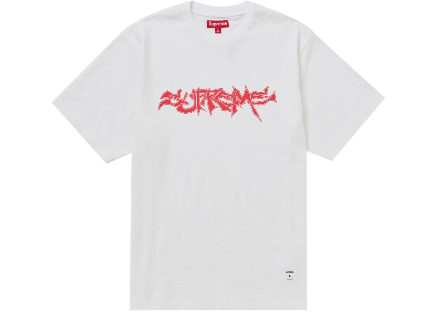 Мужская футболка с принтом Supreme Mental Top, White