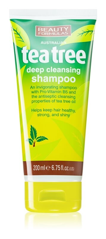 

Шампунь глубокого очищения Beauty Formulas Tea Tree