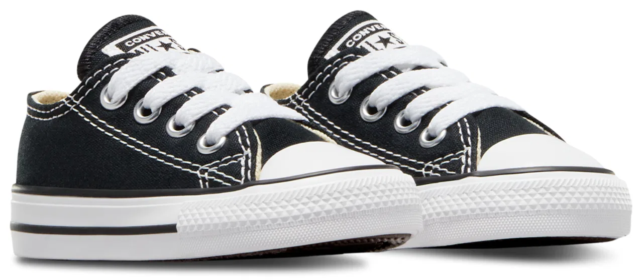 Кроссовки для мальчиков All Star Low Top Converse, белый/черный — фото 3
