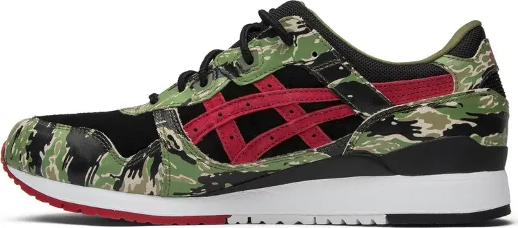 Кроссовки atmos x gel lyte 3 'green tiger camo' Asics, зеленый — фото 4