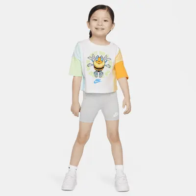 

Шорты Nike KSA Toddler Bike Shorts Set, цвет Light Grey Heather