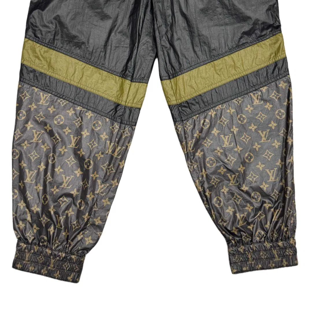 Женские трикотажные спортивные брюки с манжетами Black, LOUIS VUITTON — фото 4