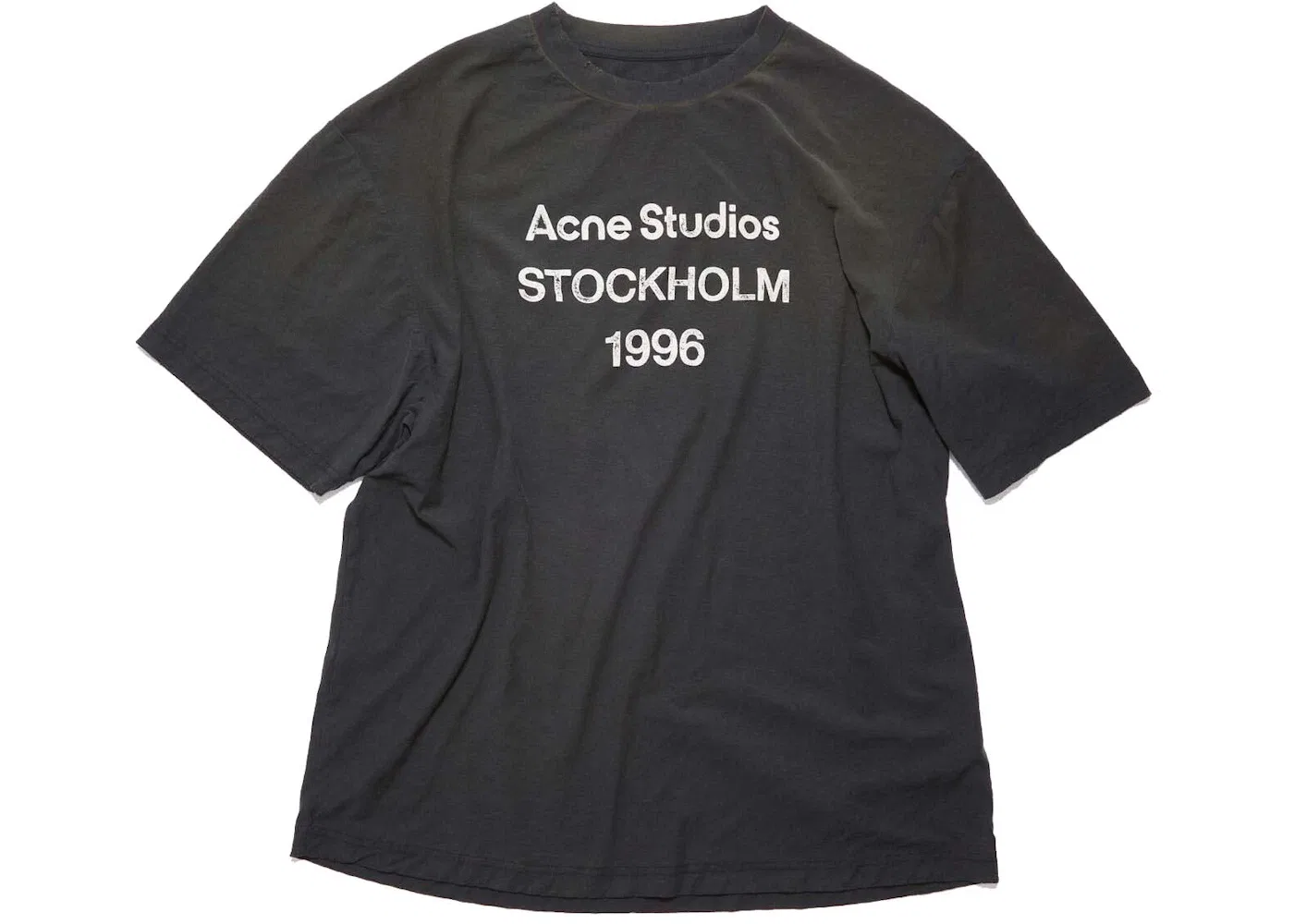 Футболка с принтом STOCKHOLM 1966 Acne Studios, Black