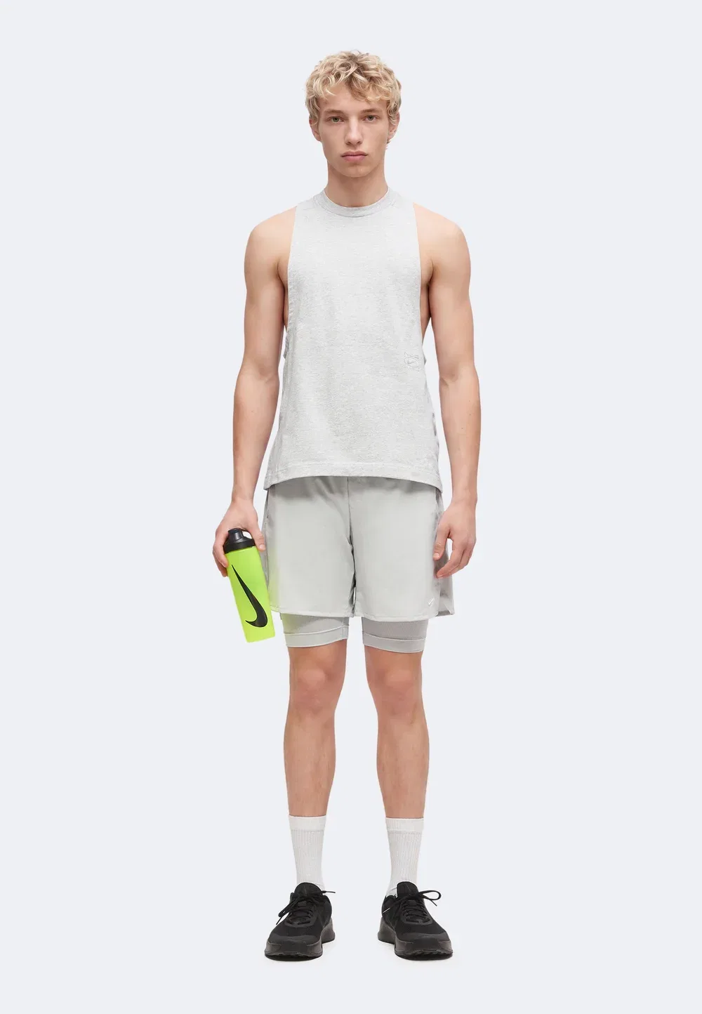 Топ-Борд Nike Performance, Light Smoke Grey Heather — фото 2