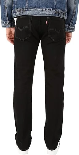Мужские джинсы Levi's 501 Original Fit Jeans, черный — фото 2