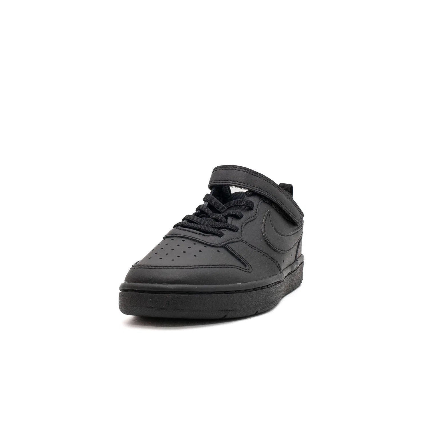 Детские кроссовки с принтом Nike Court Borough Low 2, Nike, Цвет: Schwarz — фото 3